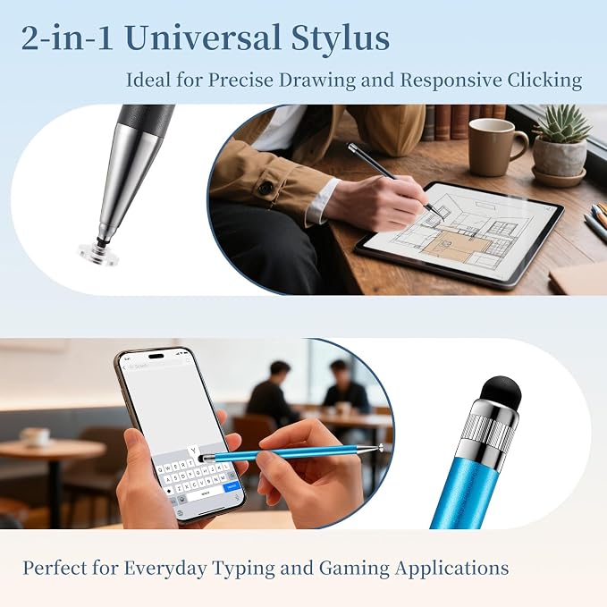 ChaoQ 2-in-1 Stylus Pen for Touchscreen - Image 3
