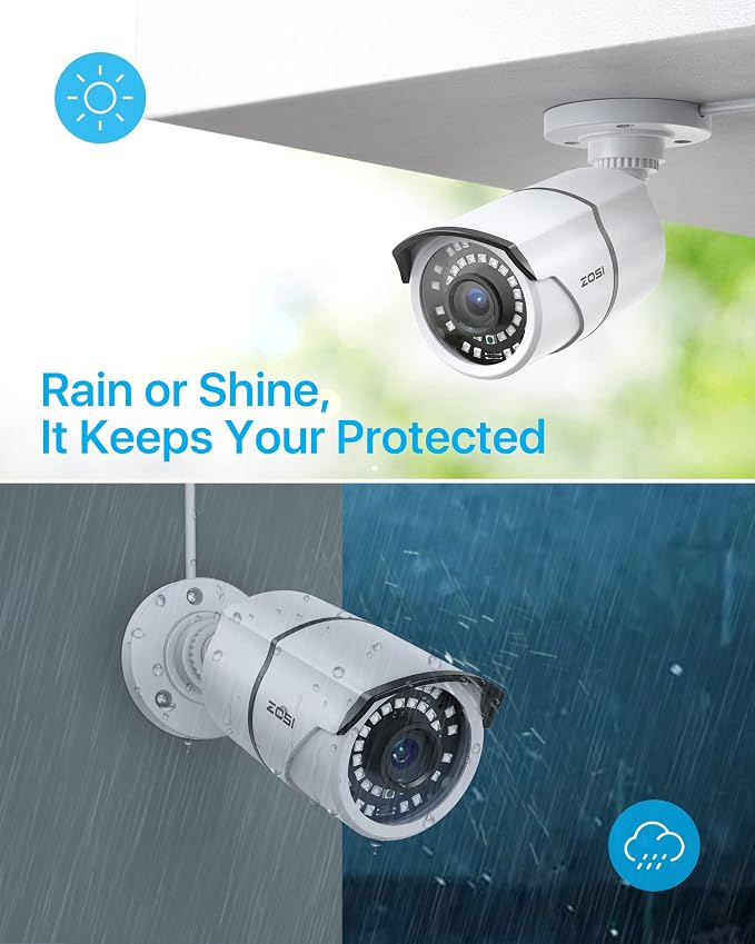 ZOSI H.265+ 1080p 16 Channel Home Security Camera System, 16CH DVR - Image 2