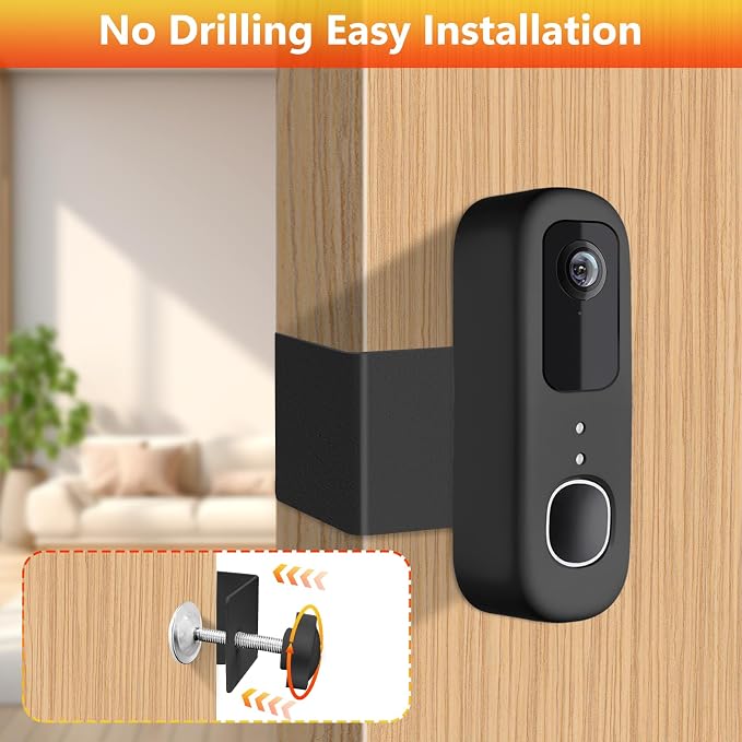Anti-Theft Doorbell Mount Compatible - Image 4