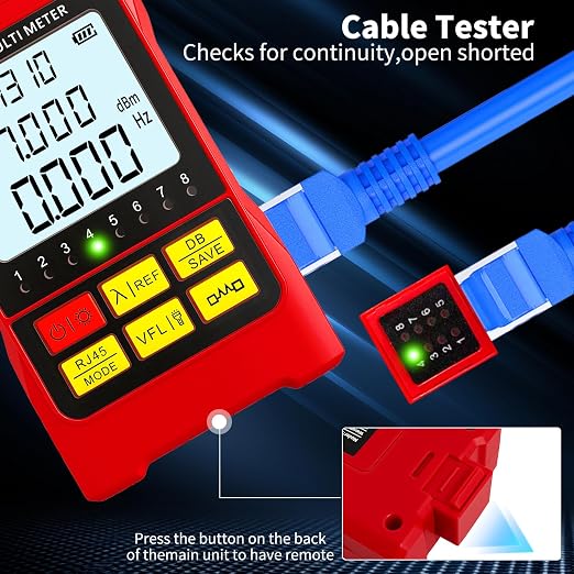 Portable 5-in-1 Fiber Optic Cable Tester - Image 5