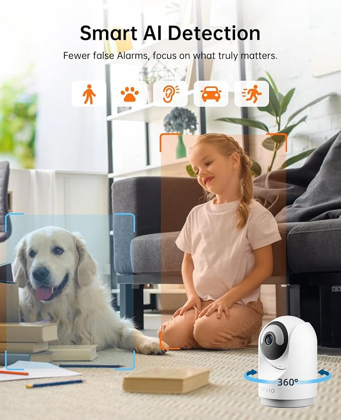 Indoor WiFi Camera, Plug-in Security Camera - Image 4