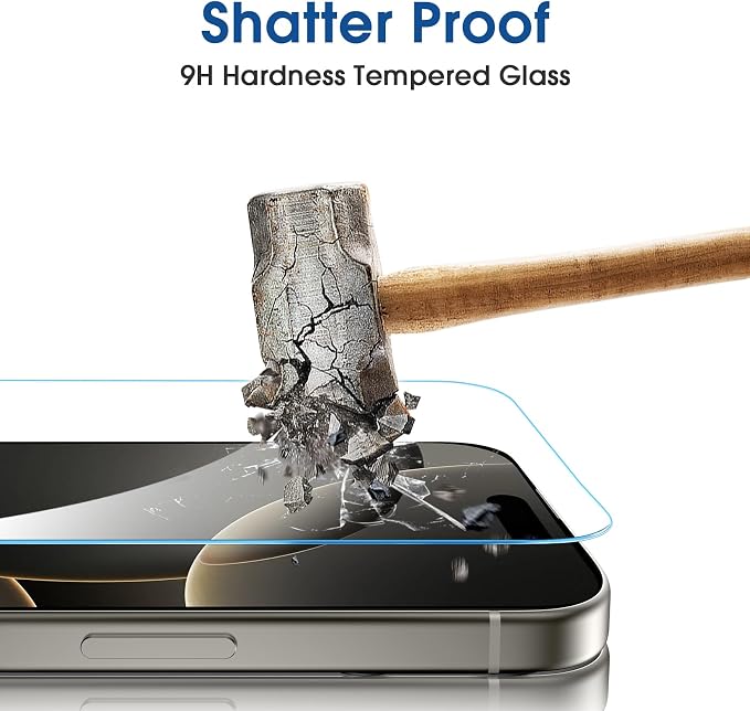 amFilm Auto-Alignment OneTouch for iPhone 16 Pro Screen Protector + Camera Lens - Image 4