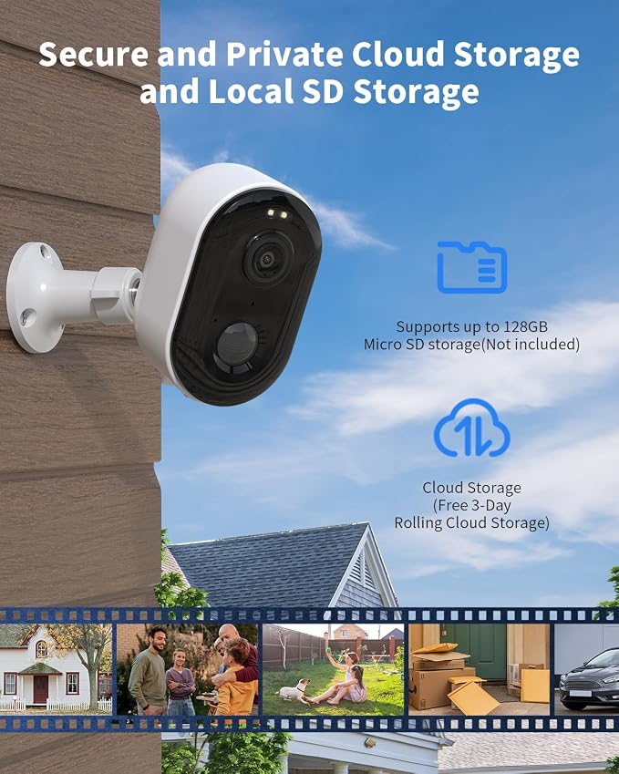 Armorcope Security Cameras Wireless Outdoor, Battery Powered 2k Color Night - Image 7