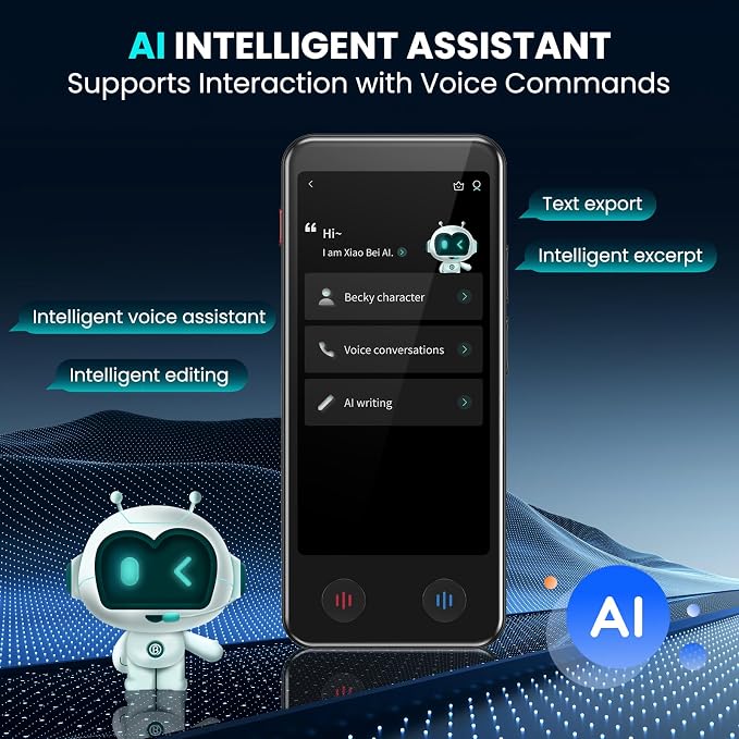 Language Translator Device, Upgraded Detachable Dual Screen AI Translator - Image 6
