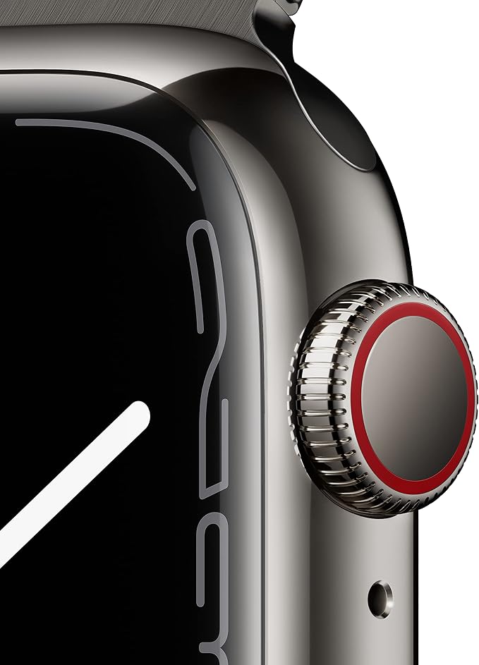 Apple Watch Series 7 Graphite Stainless Steel Case - Image 2