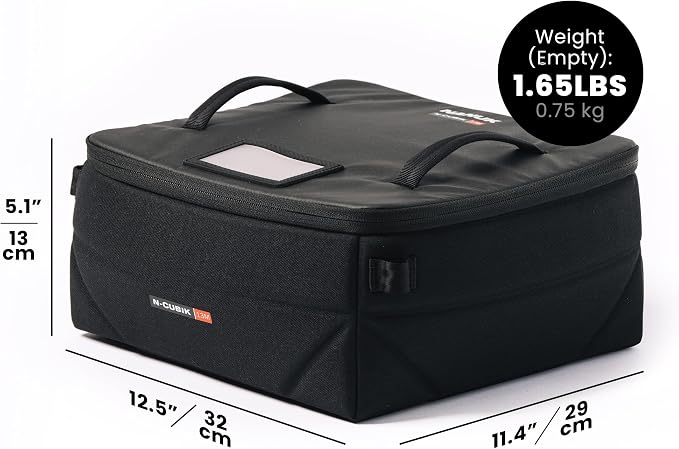 NANUK N-Cubik 13M Camera Bag Insert – Medium Water-Resistant Cube – Shockproof - Image 3