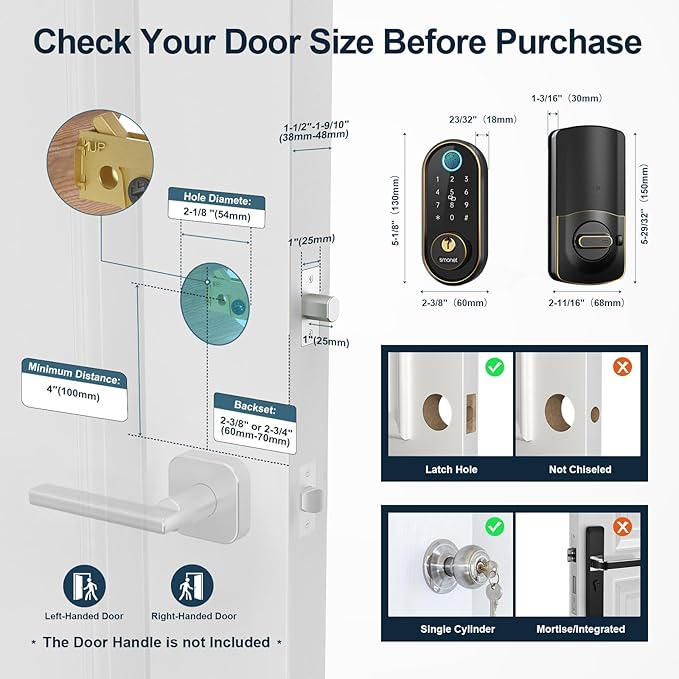 Smart Keyless Entry Door Lock - Image 4
