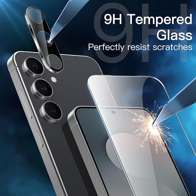 JETech Screen Protector for Samsung Galaxy S25 FE - Image 3