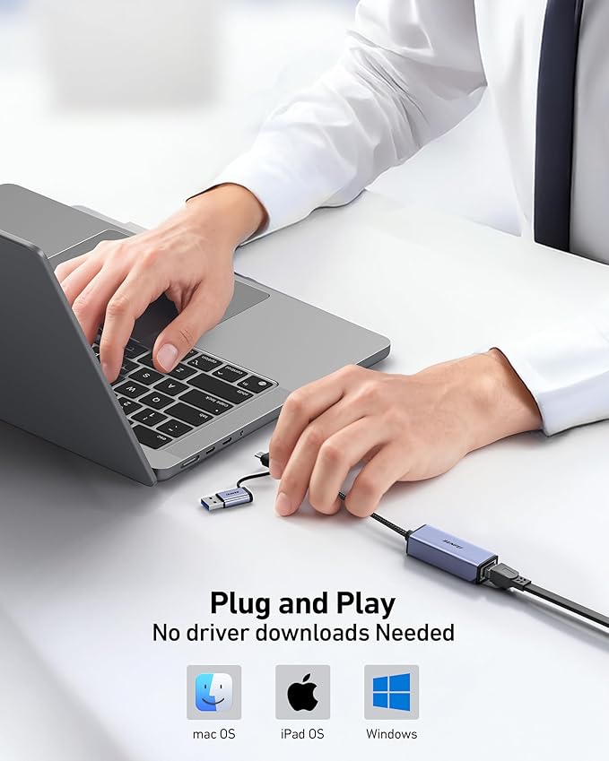 BENFEI USB Ethernet Adapter 1000 Mbps, Mac OS - Image 5