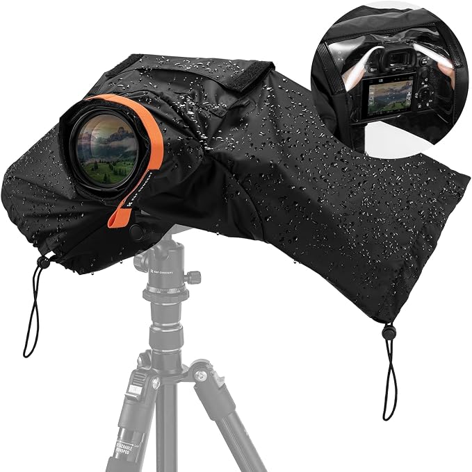 K&F Concept Camera Rain Cover, Waterproof Camera Cover by KFCONCEPT