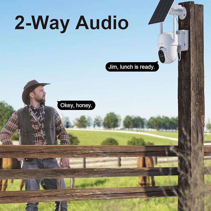 4G LTE Cellular Solar Security Camera Wireless Outdoor, Free Cloud Storage - Image 7