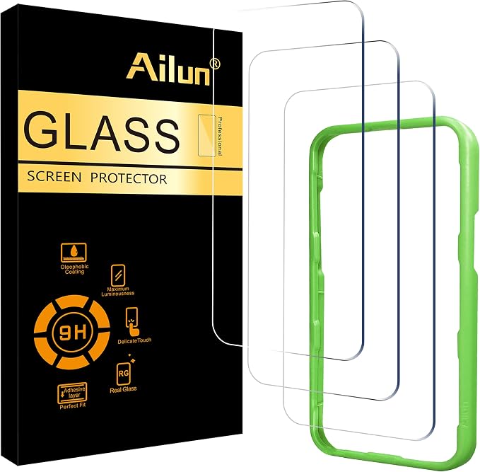 Ailun 3 Pack Screen Protector for iPhone 17 / iPhone 16 Pro by Ailun