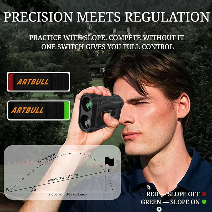 7 in 1 Golf Laser Rangefinder 6X Magnification - Image 5