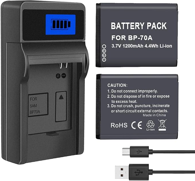 CITYORK 2 Pack BP 70A Replacent Battery by CITYORK