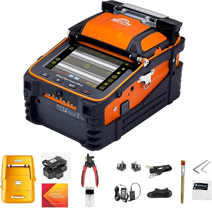 Fusion Splicer AI-9, Fiber Splicer Kit by QIIRUN