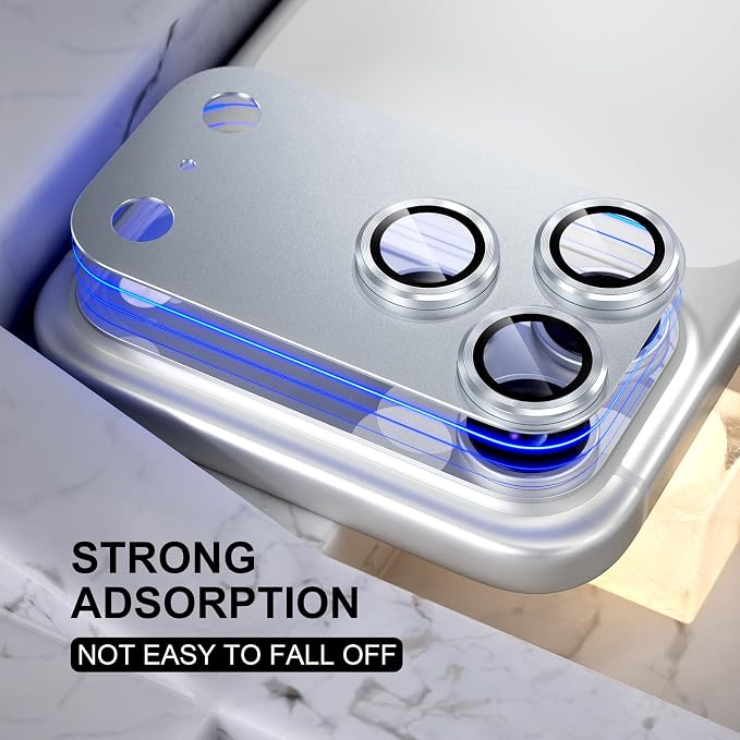 Choiche Compatible for iPhone 17 Pro Camera Lens Protector, Strong Adsorption - Image 5