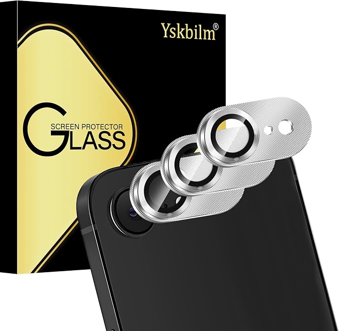 Camera Lens Protector for iPhone 17e / iPhone 16e, Aluminum Alloy Sapphire by Unknown