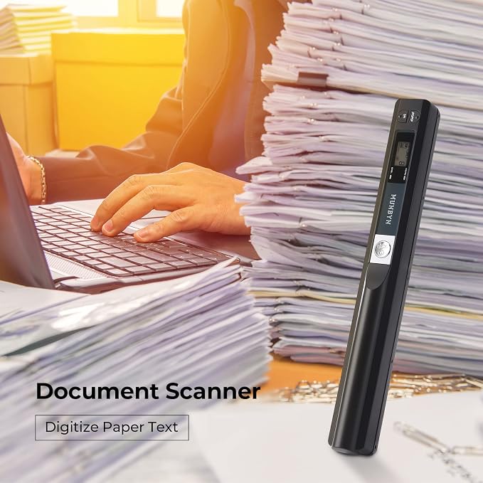 MUNBYN Portable Scanner, 900 DPI Photo Scanner - Image 8