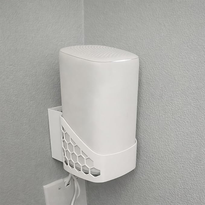 Modem Wall Mount Fit for Xfinity Comcast XB8 Router WiFi – White Wall Mount - Image 8