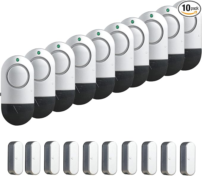 Window Alarm Sensors, Door Alarms by Rinetiy