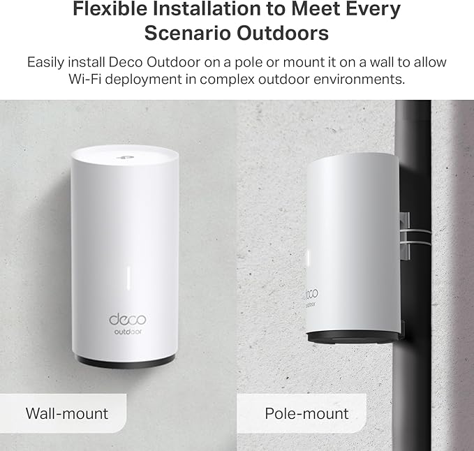 TP-Link Deco Outdoor WiFi – AX3000 Dual Band WiFi 6, Dual Gigabit Ports - Image 4