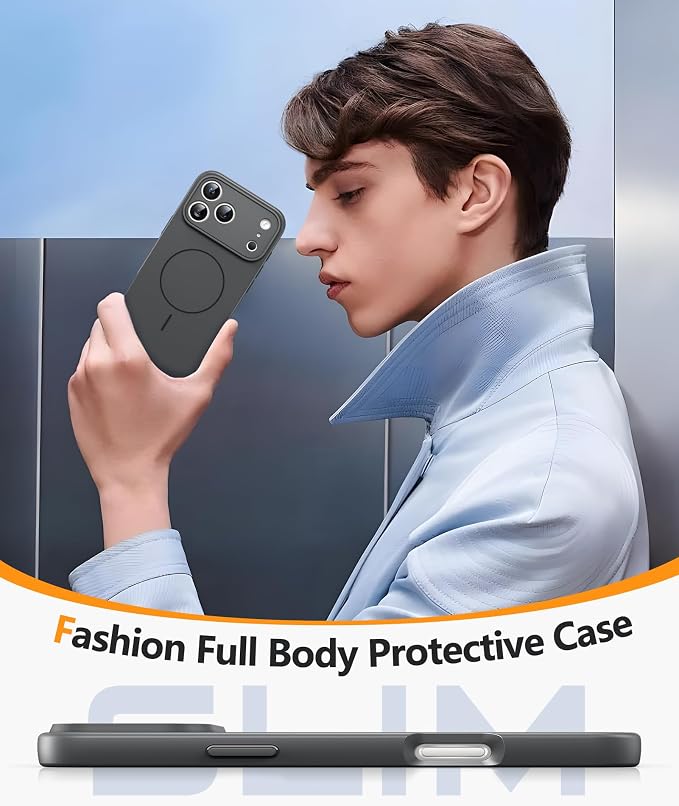 FNTCASE for iPhone 17 Pro Case: Integrated Silicone Phone Cases - Image 8
