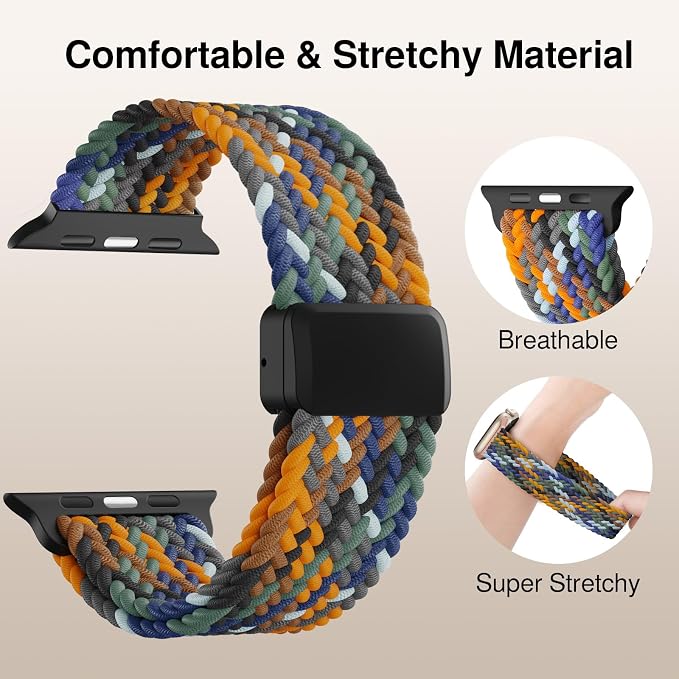 Braided Stretchy Band Compatible - Image 3