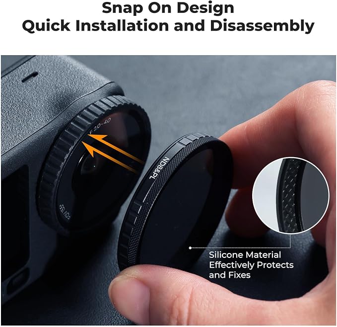 K&F CONCEPT CPL ND Filter Kit Compatible - Image 7