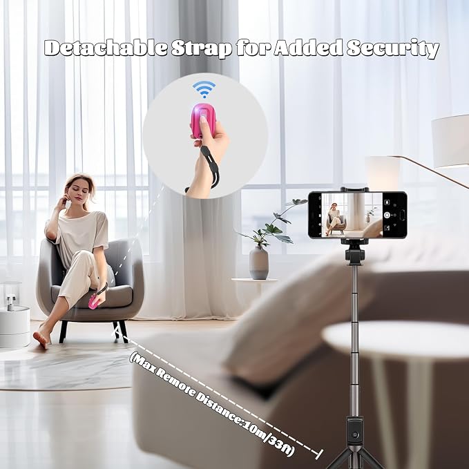 Wireless Camera Remote Shutter for iPhone and Android Smartphones 2 Pack - Image 5