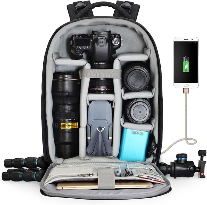 CADeN Camera Backpack Professional DSLR Bag by CADeN