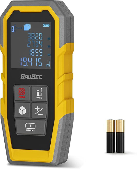 Laser Distance Meter, Digital Laser Measuring Tool by SaveYourSecond