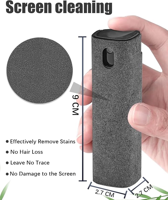 Screen Cleaner Spray and Wipe Screen Cleaner Tool Touch Screen Cleanerfor - Image 2