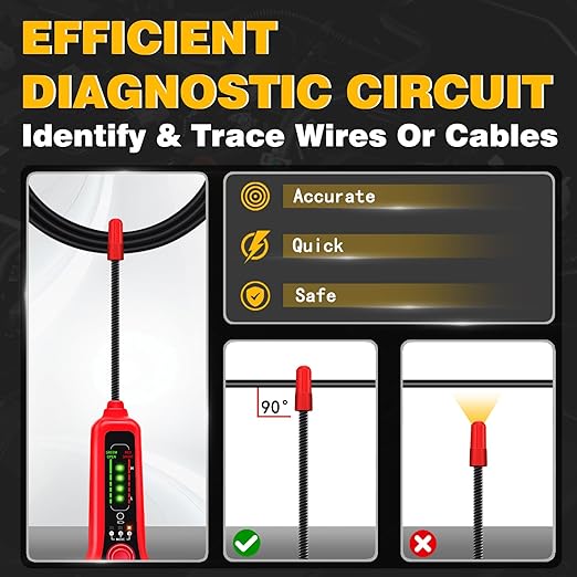 AWBLIN Wire Tracer Automotive Electrical Open & Short Finder Circuit Tester - Image 5