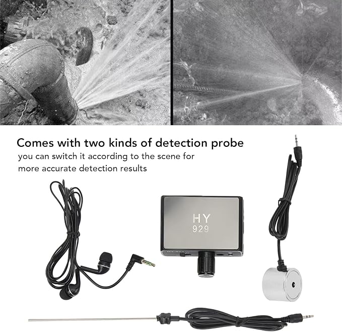 20000X Underground Water Leak Detector, -70D db Double Probe Water Leak - Image 3