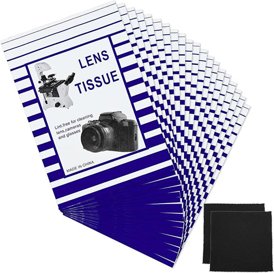 Outus 1500 Pcs Lens Cleaning Paper Tissue and 2 Double Sided Cleaning by Outus