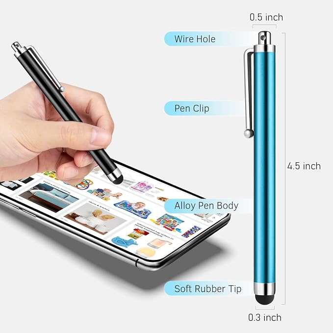 Stylus Pens for Touch Screens, Abiarst High Precision Universal Stylus for iPad - Image 4