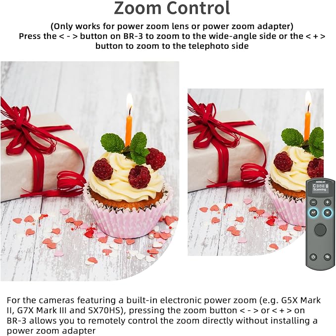 for Canon Rechargeable Wireless Shutter Release, Camera Remote Control - Image 7