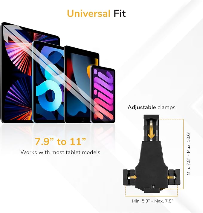 Mount-It! Anti-Theft Universal iPad & Samsung Tablet Floor Stand Kiosk - Image 3