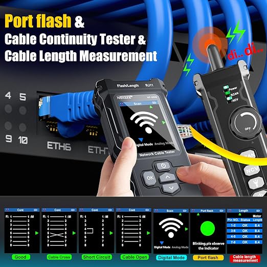NF-8506 Network Cable Tester - Image 3
