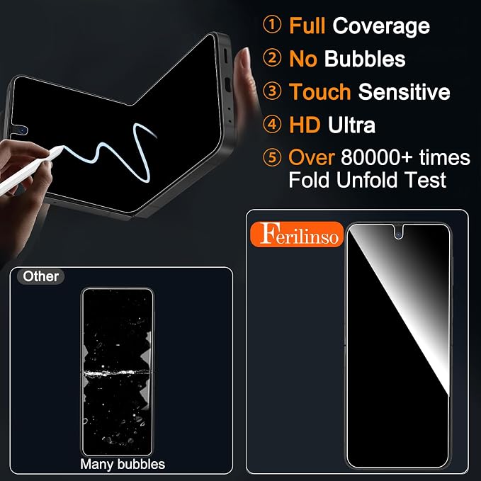 Ferilinso 2 Pack Inside Privacy Screen Protector - Image 3