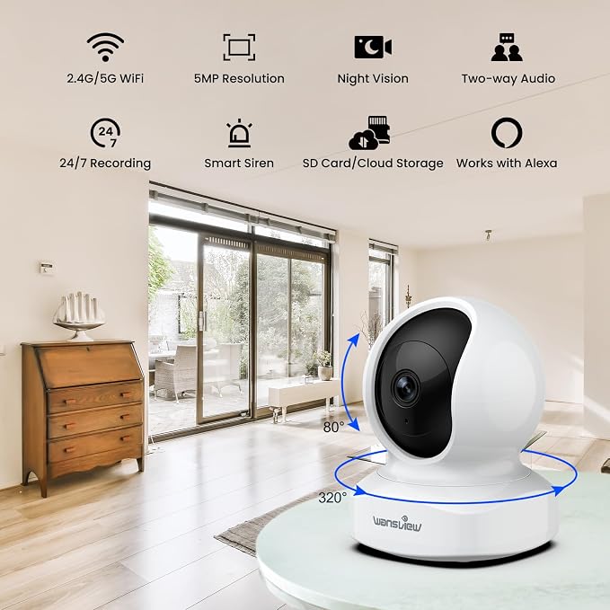 wansview 5MP UHD Pet Camera - Image 2