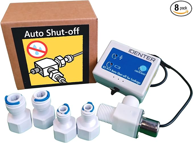 Water Leak Detector with Auto Shut Off Valve by Home