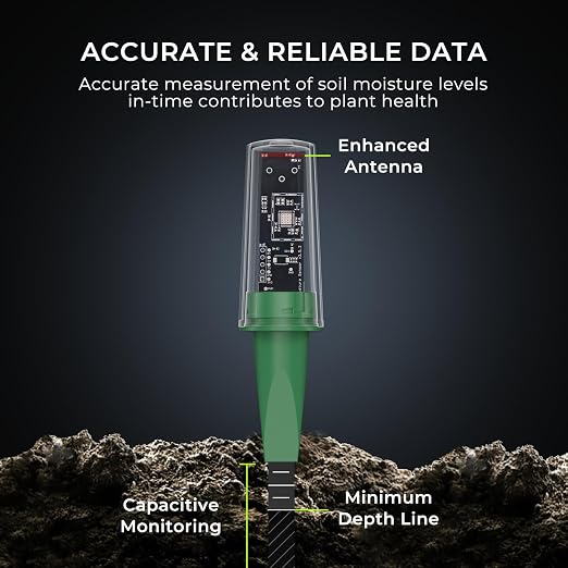 THIRDREALITY Smart Soil Moisture Sensor Gen2, Zigbee hub Needed, Enhanced - Image 3