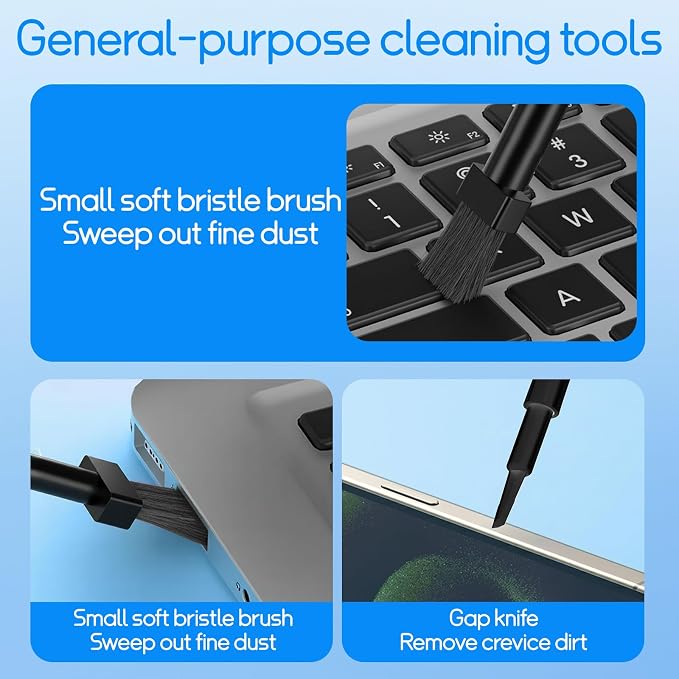 Keyboard Cleaning Kit Laptop Cleaner, All-in-1 Multi-Function Electronic - Image 8