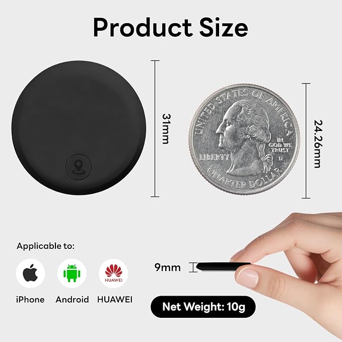 GPS Tracker for Pets, Luggage & Valuables – No SIM Card, No Subscription – - Image 2