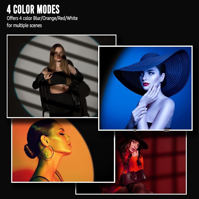 NiceVeedi 4-Color Handheld Photography Lighting Kit - Image 2