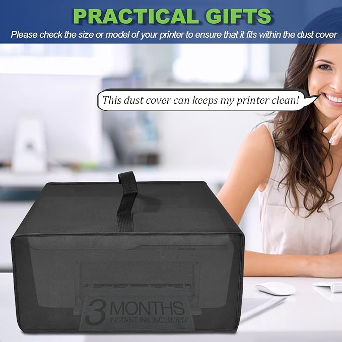 Printer Cover for HP DeskJet, Waterproof Anti-Static Dust-Proof Thick Printer - Image 8