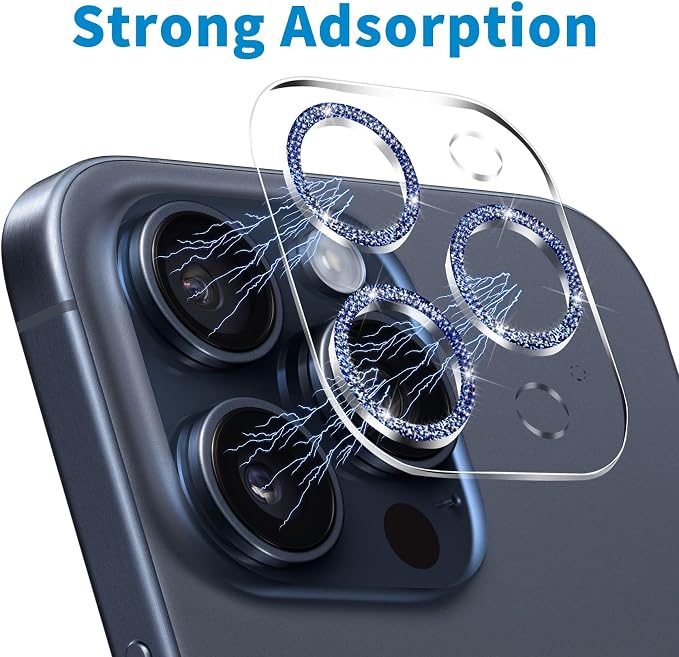 Dengduoduo 3 Pack Tempered Glass Camera Lens Protector - Image 4