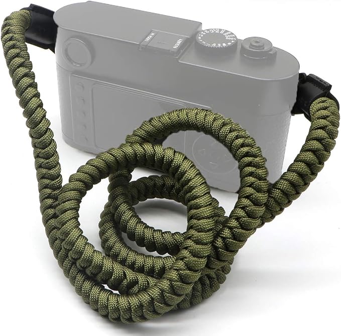 Paracord Woven Camera Neck Shoulder Strap Belt Hand Compatible - Image 4