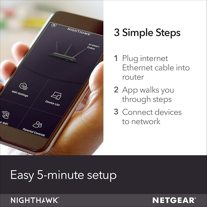NETGEAR Nighthawk Smart Wi-Fi Router - Image 5